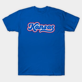 Retro Kansas Script T-Shirt
